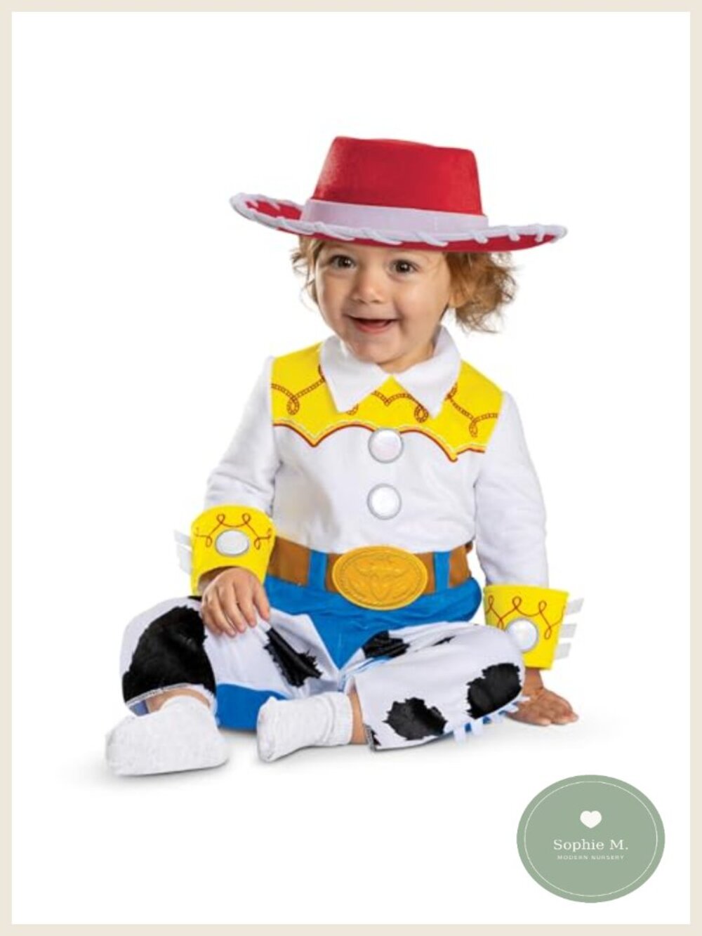Toddler Jessie Cowgirl Costume Set with Hat, Officially Licensed Disney Toy